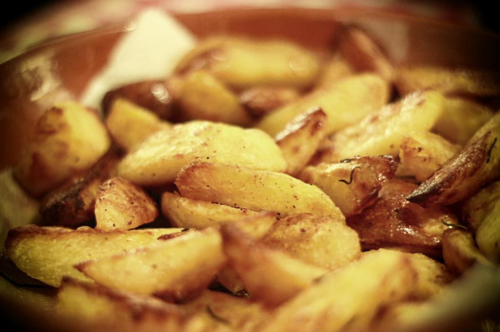 Жареный картофель простой холостяцкий рецепт